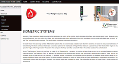 Desktop Screenshot of accesscontrolsystem.in
